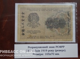 В Кривом Роге открылась выставка редких банкнот (фото)
