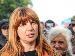 Для защиты «антитрухановского майдана» в Одессу приехала жена Корчинского (фото)