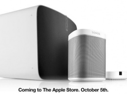 Apple начинает продажи беспроводных акустических систем Sonos в онлайн-магазине и розничной сети компании