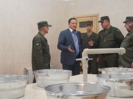 В Запорожье открылась баня для солдат (Фото)