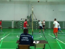 Жаркая игра: спасатели Херсонщины сыграли в волейбол (ФОТО)
