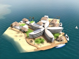 В Полинезии строят плавучий город (фото)