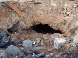 В Житомире во время дорожных работ обнаружено старинное подземелье