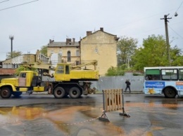 В центре Одессы потоп: эвакуировали даже троллейбусы (ФОТО)