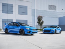 Subaru представила спецверсии BRZ и WRX STI