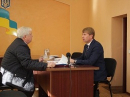 Мирноградский (Димитровский) мэр встретился с гражданами города