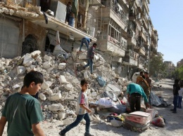 В Алеппо началась гуманитарная пауза