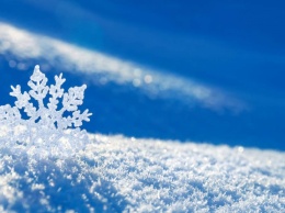 В Харькове выпал снег