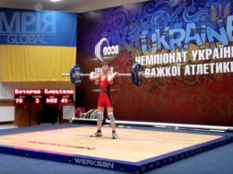 Запорожские спортсмены побили девять рекордов на чемпионате по тяжелой атлетике