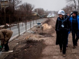ОБСЕ: Дорога от Золотого к Первомайску заблокирована