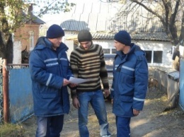 Кировоградская область: спасатели продолжают проводить разъяснительную работу среди жителей жилого сектора