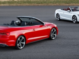 Audi официально представила новое поколение моделей A5 Cabriolet и S5 Cabriolet