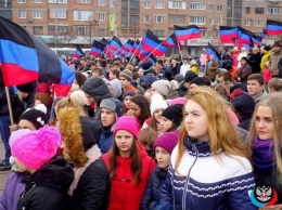 В «ДНР» «отгуляли» 99-ю годовщину Октябрьской революции