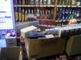 В Лисичанске работал магазин, где продавали сигареты без акцизных марок
