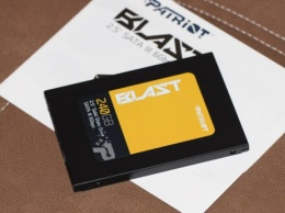 Patriot Blast (240 ГБ): тонкий металлический SSD с хорошими скоростями и множеством полезных технологий