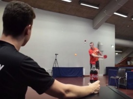 Фантастические трюки из настольного тенниса разорвали Youtube - видеофакт
