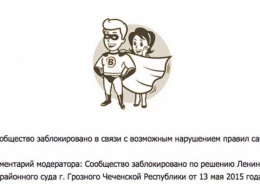 На основании решения чеченского суда «ВКонтакте» закрыл паблик «Бога нет»