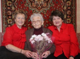 Жительница Рязани отмечает 100-летний юбилей