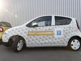 Электрический концепт-кар ZF Smart Urban Vehicle имеет функцию самопарковки (ФОТО)