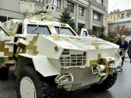 Во Львове представили бронеавтомобиль «Дозор-Б»