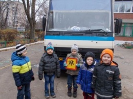 В Краматорске дошкольникам рассказали о безопасности на дороге