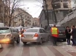 Мертвый водитель «устроил» ДТП в Киеве