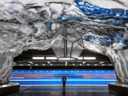 13 фотографий стокгольмского метрополитена, от которых дух захватывает