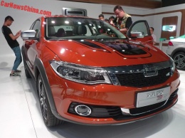 Qoros представил седан-вседорожник 3 GT в Гуанчжоу