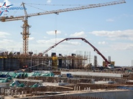 Строители приступили к бетонированию вертикальных конструкций нового терминала аэропорта "Симферополь" (ФОТО)