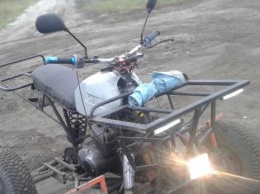 Украинец собрал в гараже мощный квадроцикл (фото, видео)