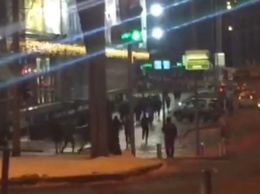 Нападение на турецких фанов в Киеве: появилось видео инцидента
