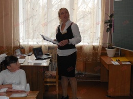 Учитель начальных классов ООШ №9 Ирина Щербина борется за звание Учитель года (+ фото)