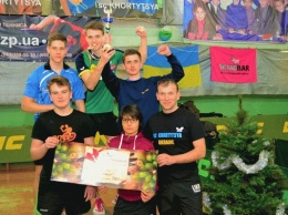 В Запорожье впервые за десять лет прошел клубный чемпионат Украины по настольному теннису