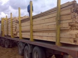 На Днепропетровщине незаконно перевозили древесину