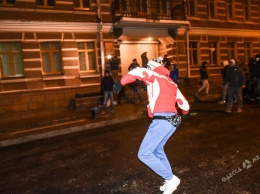 В Одессе марш британских фанатов «Манчестер Юнайтед» закончился дракой (фоторепортаж)