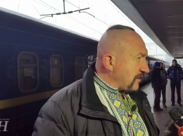 Из Киева отправился четвертый поезд единения "Трухановская Сич"