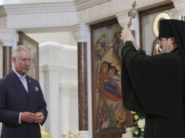 Принц Чарльз в Лондоне нанес визит российскому Успенскому собору