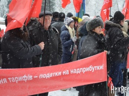 Николаевские «социалисты» с популистскими лозунгами требовали «всенародный референдум и поменять власть»