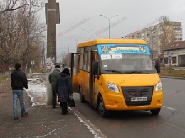 В Бердянске пустили новый автобус для людей с особыми потребностями