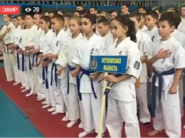 Сегодня в Херсоне стартовал Первый Международный турнир по киокушин карате