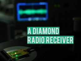 Ученые создали самое маленькое радио в мире из дефектного бриллианта