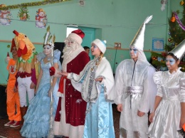 Николаевская «Аграрка» устроила праздник в Привольненской специализированной школе-интернате
