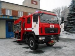Пожарные Доброполья осваивают новый автомобиль