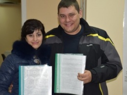 В Черноморске молодая семья выиграла квартиру (фото)