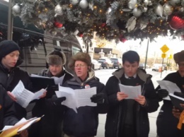 В Нью-Йорке спели гимн РФ в память о погибших при крушении Ту-154