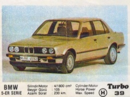 Культовый Бумер: BMW 3 Series с вкладыша Turbo №39
