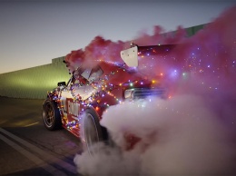 Новогодний свап: Toyota GT86 с двигателем Ferrari для Санта Клауса