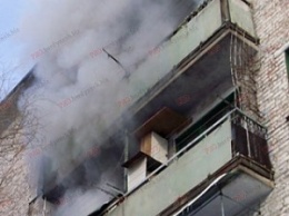 В Бердянске выброшенный соседями окурок привел к пожару на балконе