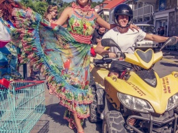 Украинка Алина Байкова в новой съемке Dolce & Gabbana