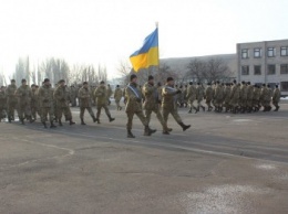 В Криворожской воинской части торжественно начали подготовку к новому зимнему периоду (ФОТО)